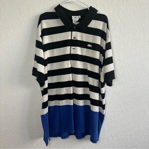 Lacoste Sport Striped Day and Night Polo Shirt